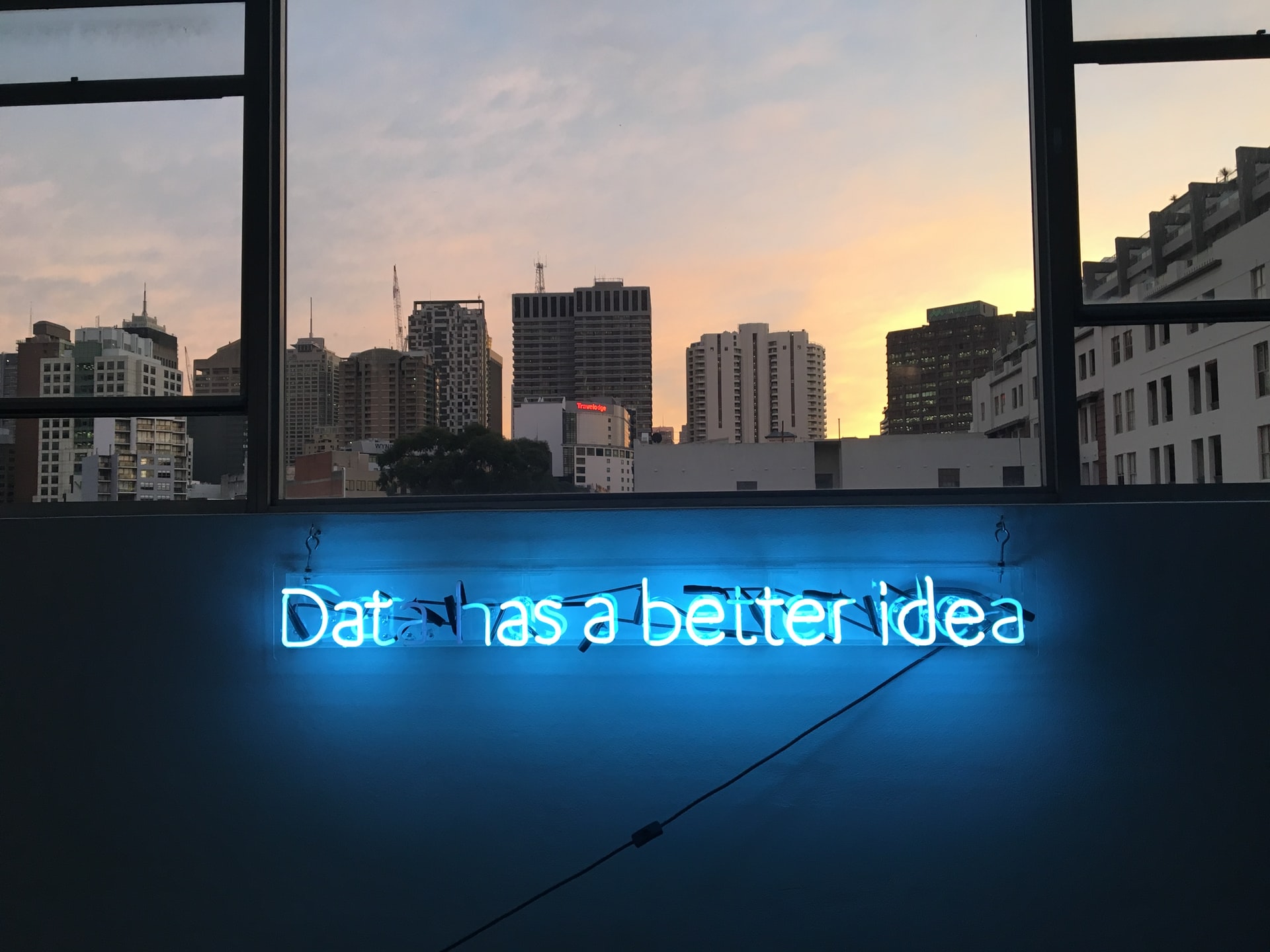 Data has a better idea